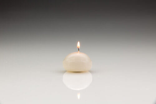 Floating Candle Ivory