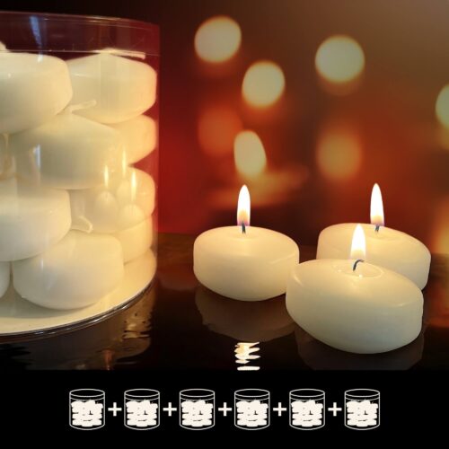 Floating Candles Ivory