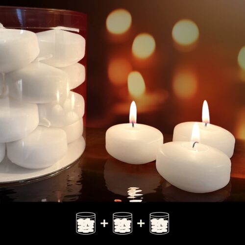 Floating Candles White