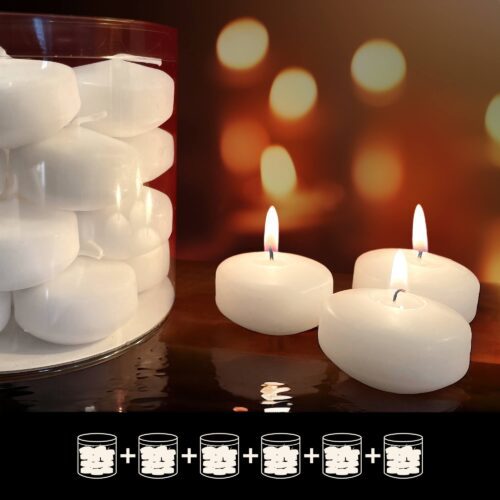 Floating Candles White