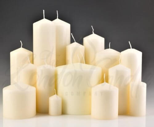 ivory pillar candles lowest