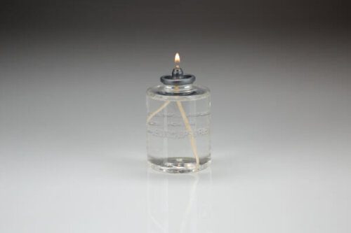 40 Hour Liquid Wax Candles Lit