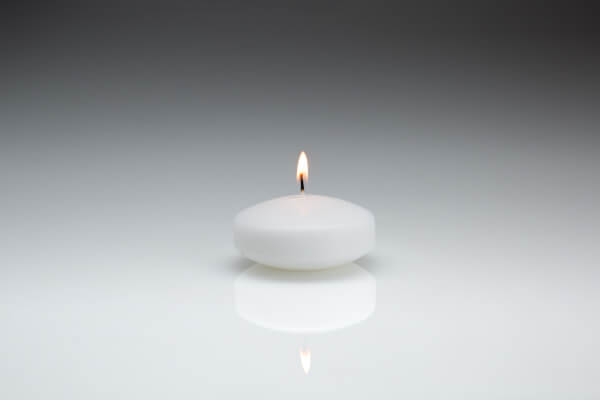 Candle light white deals