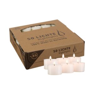 Clear Cup 8 Hour Tea Lights