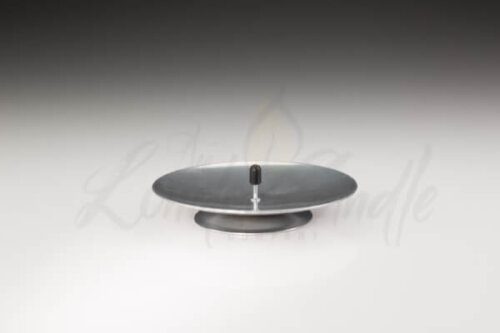 95mm Diameter Silver Metal Spiked Holder