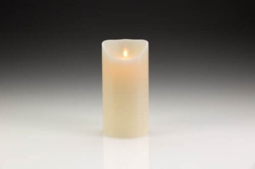 LED Battery Dancing Flame Pillar Candles