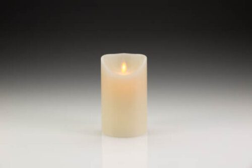 LED Battery Dancing Flame Pillar Candles