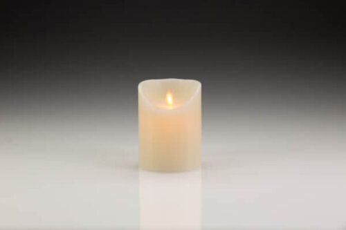 LED Battery Dancing Flame Pillar Candles