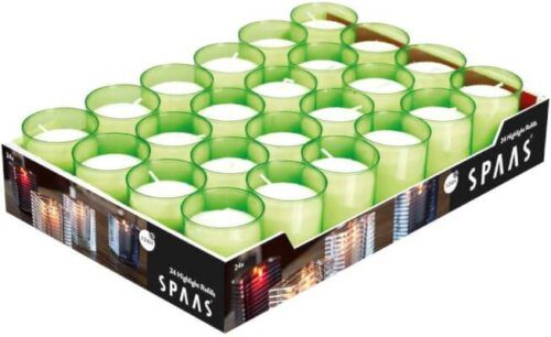 24 Hour Refill Candles Lime Green