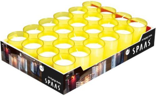 24 Hour Refill Candles Yellow
