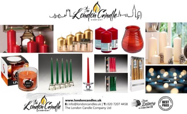 Winter Christmas Candles 2020