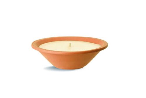 Conical Royal Flame Terracotta Bowl