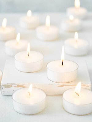 Light up shop tea lights