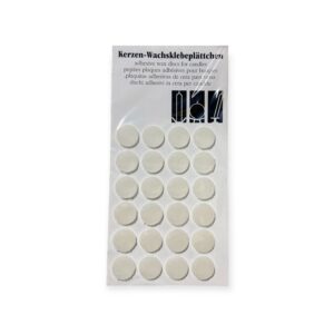 Adhesive Wax Candle Grips Pack 24