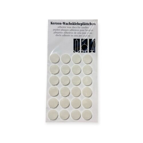 Adhesive Wax Candle Grips Pack 24