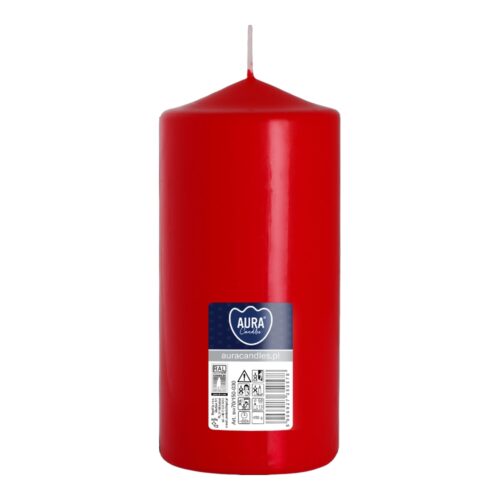 70mm x 150mm RED Pillar Candle