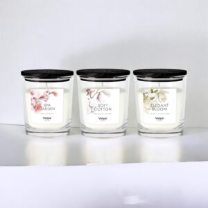 Scented Candle With Wooden Lid