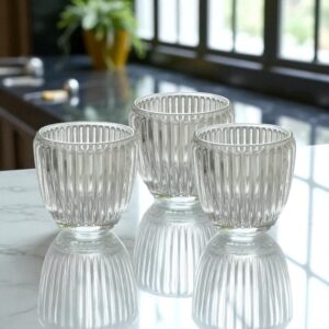 Oakland Clear Glass Tea Light Holder