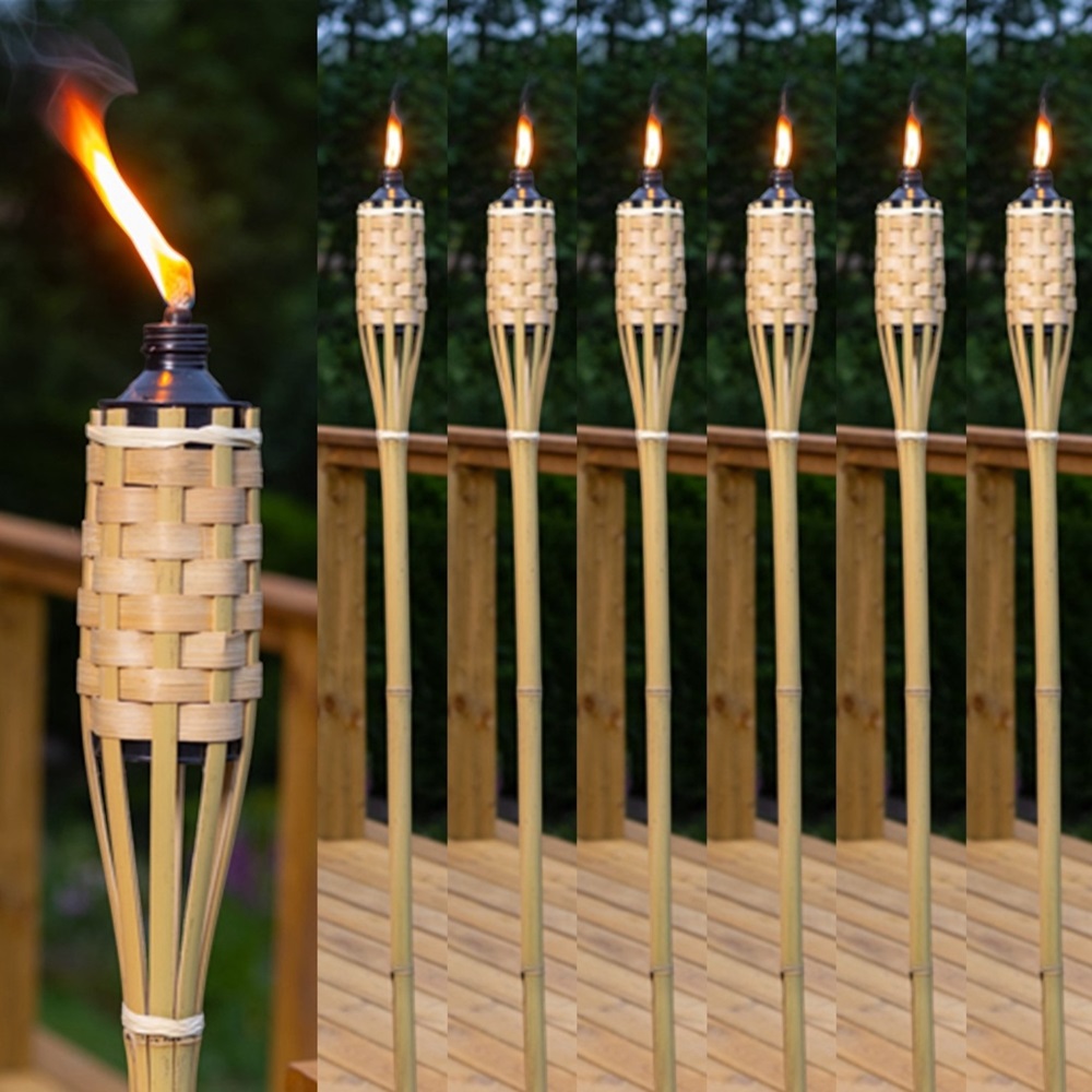 150cm Tall Bamboo Torches 6