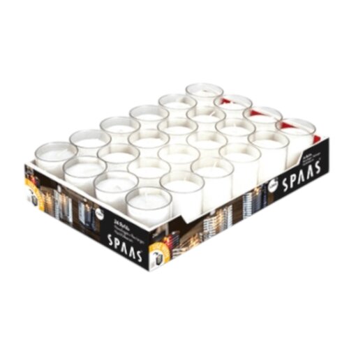 24 Hour Refill Candle Clear