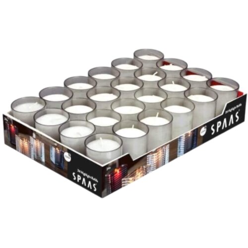 24 Hour Refill Candle Grey