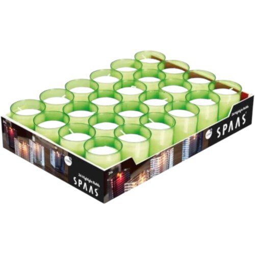 24 Hour Refill Candle Lime Green