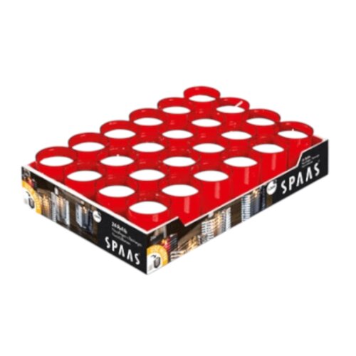 24 Hour Refill Candle Red