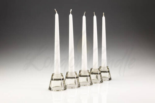 10" Tapered Dinner Candles - Image 4