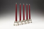 Wine Red Dinner Candles (Pack of 100)