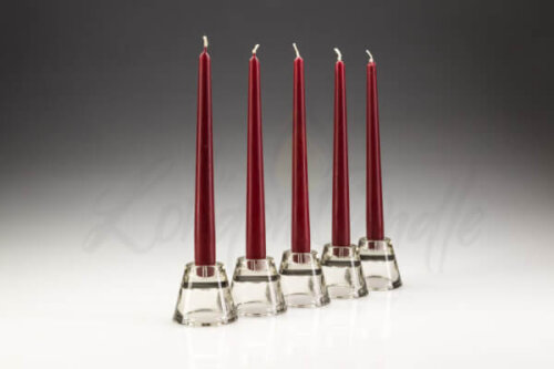 10" Tapered Dinner Candles - Image 6