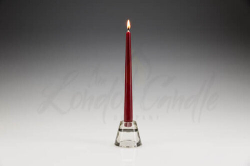 Wine Red Dinner Candles (Pack of 100) - Image 2