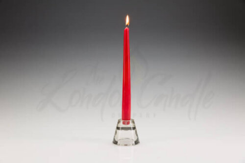 Red Dinner Candles (Pack Options) - Image 3