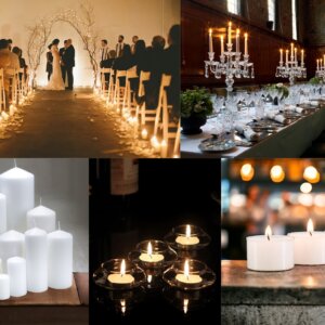 Candles for Weddings and Events