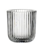 Chunky Grooved Tea Light Holder