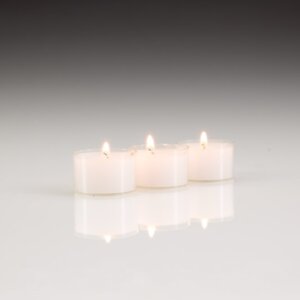 Clear Cup 6 Hour Tea Lights New