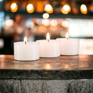 Clear Cup 8 Hour Tea Lights
