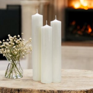 Extra Tall Chimney Pillar Candles