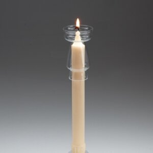 Glass Cowl For Sherwood Candles