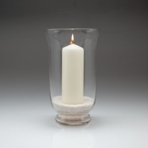 Traditional Hurricane Lamp 25cm Tall