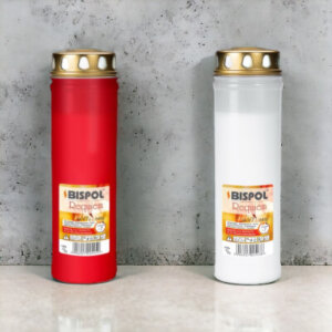 Memorial Grave Light Candle 7 Day Burn (Pack 20)
