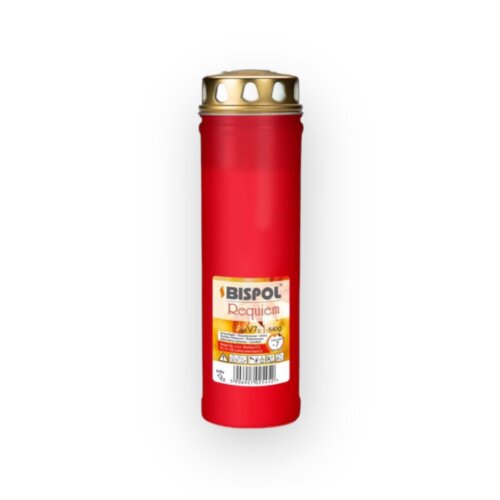 Memorial Grave Light Candle 7 Day Burn Red