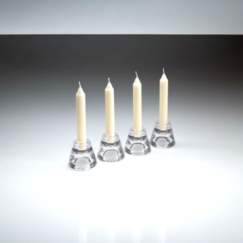 Mini Dinner Candles Ivory