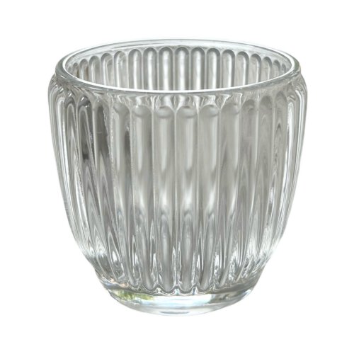 Oakland Clear Glass Tea Light Holder (Pack 12) - Image 2