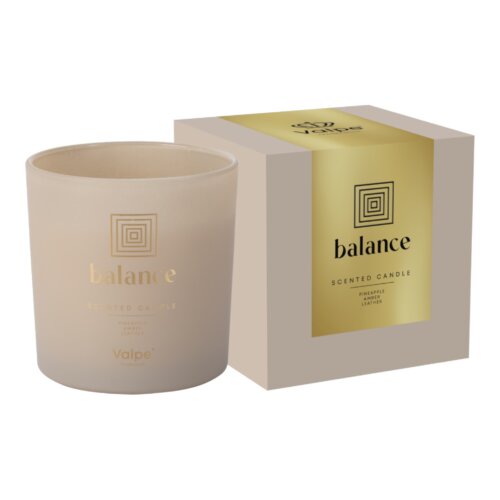 Pineapple, Amber & Leather - Balance Scented Candle