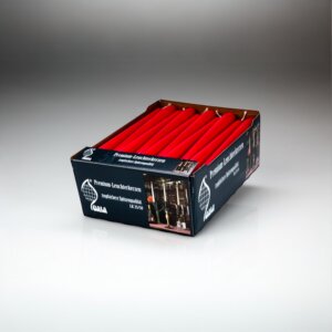 Red Dinner Candles Pack