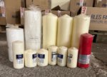 SALE Pillar Candles Job Lot Various Sizes