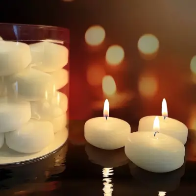 Floating Candles IVORY 336