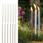 White Citronella Garden Flare