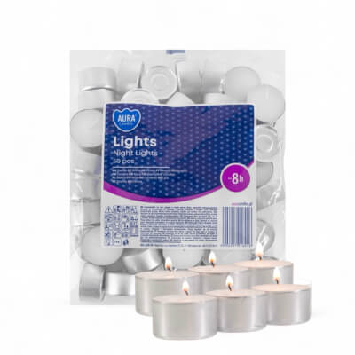 8 Hour Tea Lights